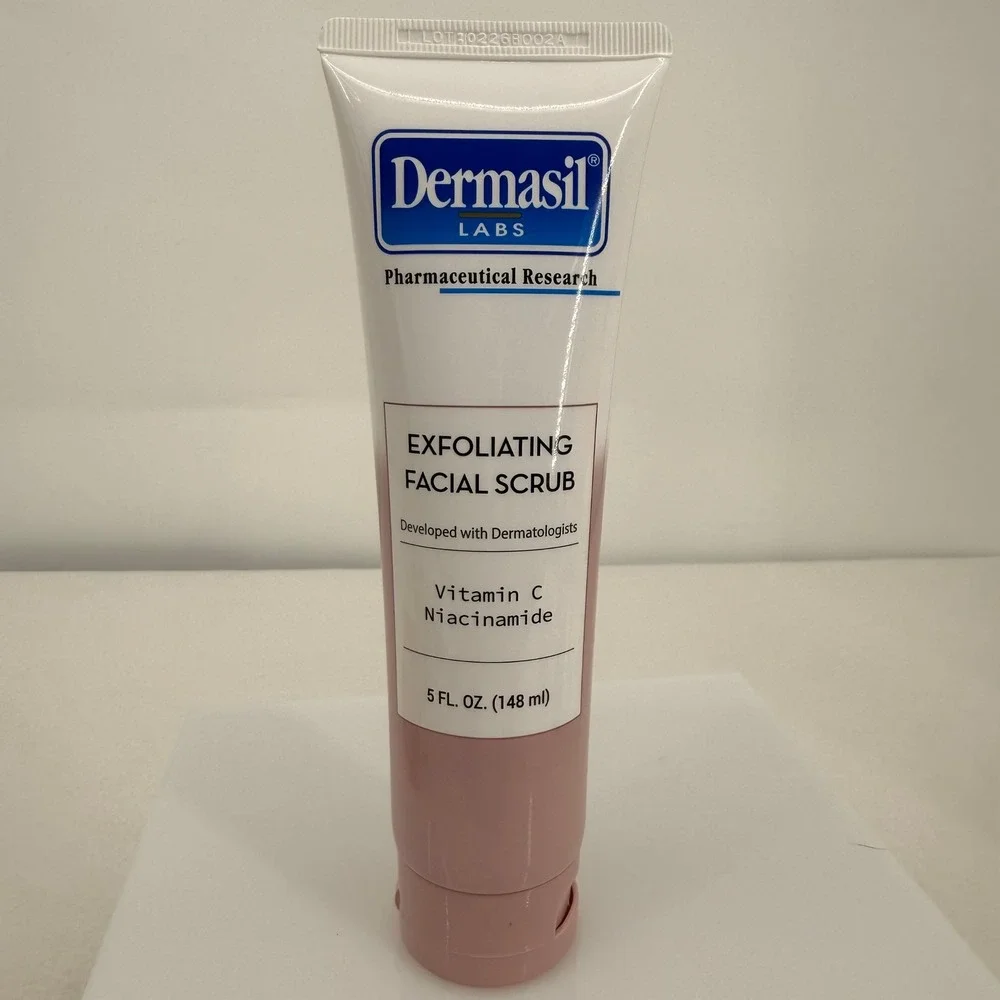 Dermasil Labs Exfoliating Facial Scrub Vitamin C Niacinamide 5oz 148ml New